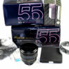 Contax  55mm F/1.2 MM Carl Zeiss Planar 100 years Anniversary Lens with Box,hood,P77 filter,lens case, cards Like New / SOLD