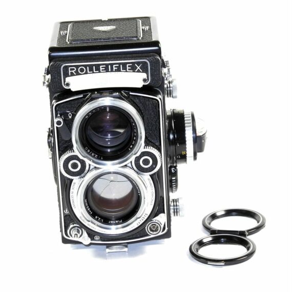 Rollei 2,8F Planar 12/24 White face Ex++ / SOLD