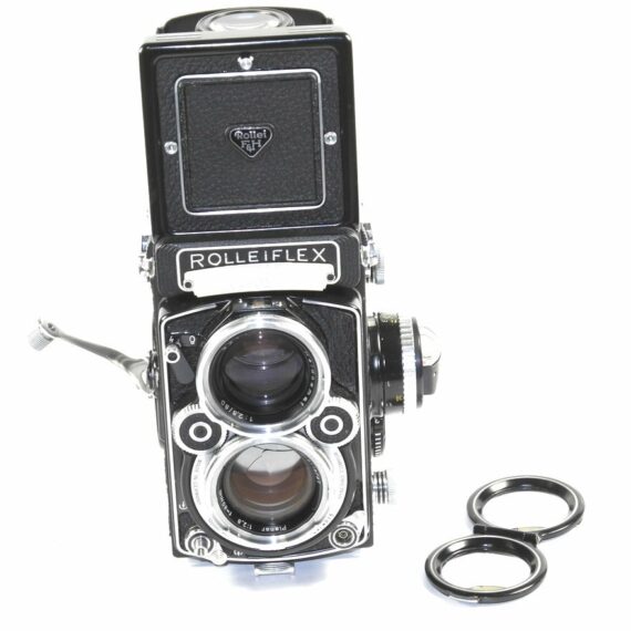 Rollei 2,8F Planar 12/24 White face Ex++ / SOLD