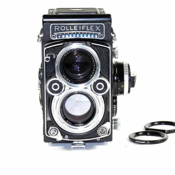 Rollei 2,8F Planar 12/24 White face Ex++ / SOLD