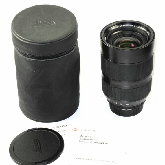 Leica-R-35-70mm-F2-8-VARIO-ELMARIT-R-ASPH-ROM  11275  With Leica original box,case,manual Mint/-