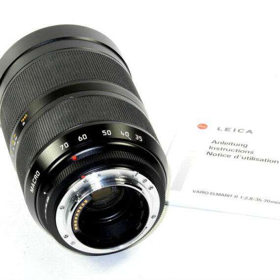 Leica-R-35-70mm-F2-8-VARIO-ELMARIT-R-ASPH-ROM  11275  With Leica original box,case,manual Mint/-