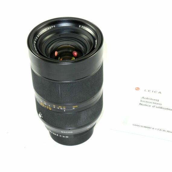 Leica-R-35-70mm-F2-8-VARIO-ELMARIT-R-ASPH-ROM  11275  With Leica original box,case,manual Mint/-