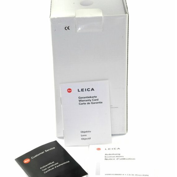 Leica-R-35-70mm-F2-8-VARIO-ELMARIT-R-ASPH-ROM  11275  With Leica original box,case,manual Mint/-