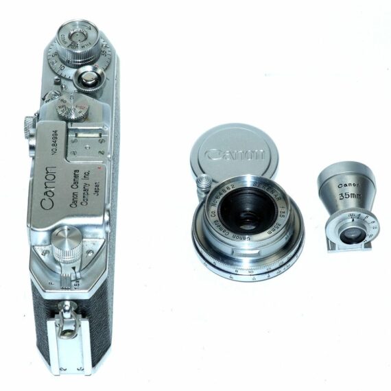 Canon RF camera #84994 with 35mm Serenar & Finder