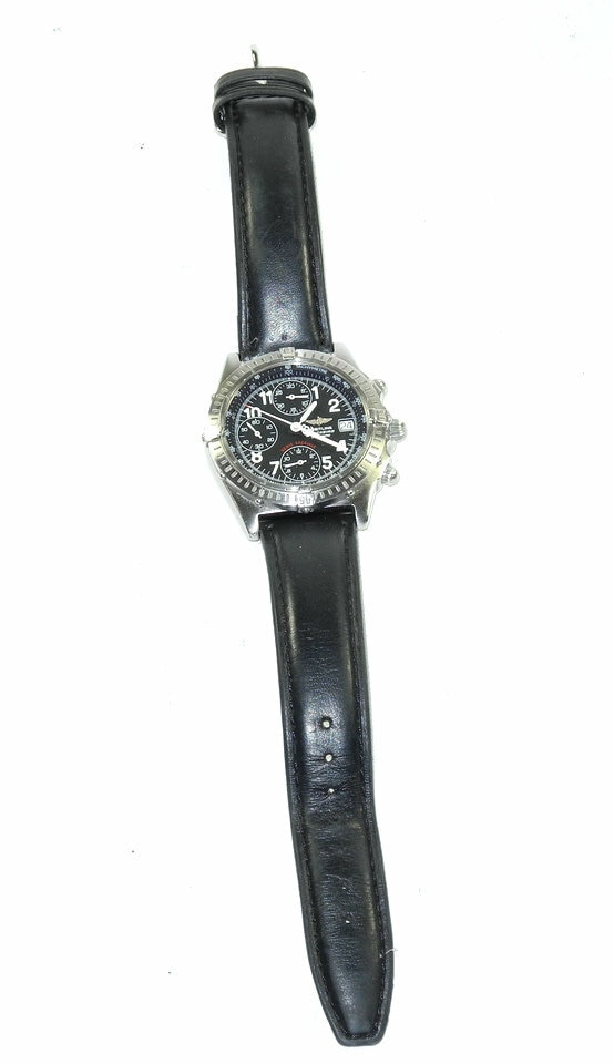Breitling Blackbird Men' Watch Automatic Chronograph Black Face