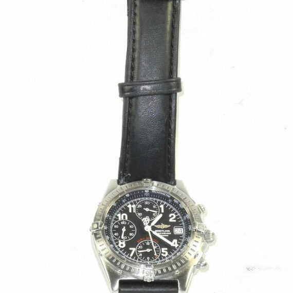 Breitling Blackbird Men' Watch Automatic Chronograph Black Face