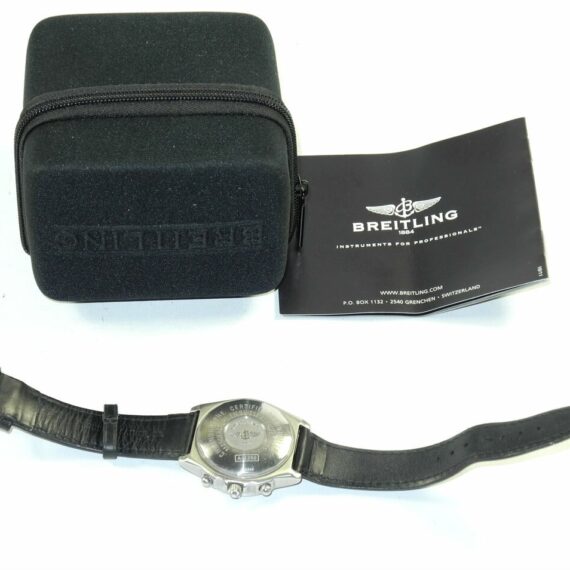 Breitling Blackbird Men' Watch Automatic Chronograph Black Face