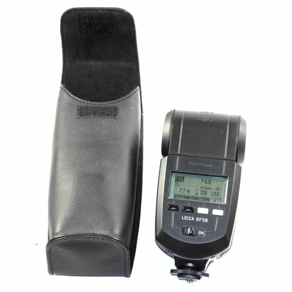 Leica SF58 flash with case Mint-