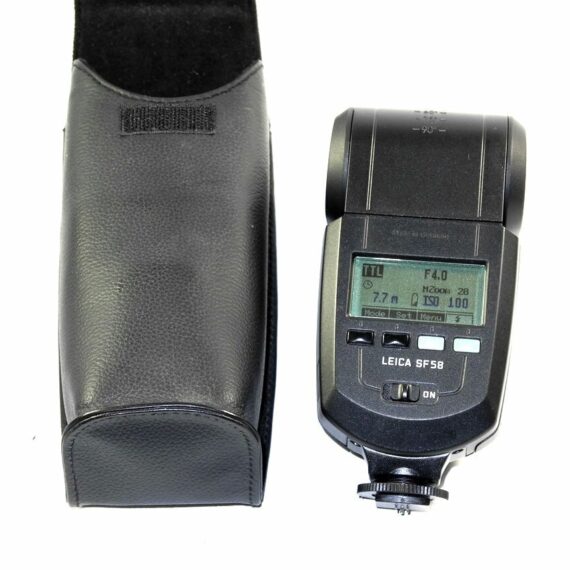 Leica SF58 flash with case Mint-