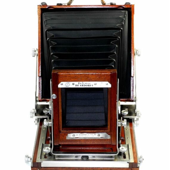 Deardorff  4 x 5 Special Camera with 2 Backs & Schneider 120mm lens & Extra accessories Ex++/M-
