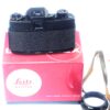 Leicaflex  SL camera black chrome camera Sold with Leica 50/2 Summicron-R lens,Leica case & box Ex+/++ / Free Shipping (USA) / ON HOLD