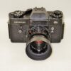 Leicaflex  SL camera black chrome camera Sold with Leica 50/2 Summicron-R lens,Leica case & box Ex+/++ / Free Shipping (USA) / ON HOLD
