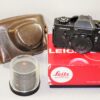 Leicaflex  SL camera black chrome camera Sold with Leica 50/2 Summicron-R lens,Leica case & box Ex+/++ / Free Shipping (USA) / ON HOLD