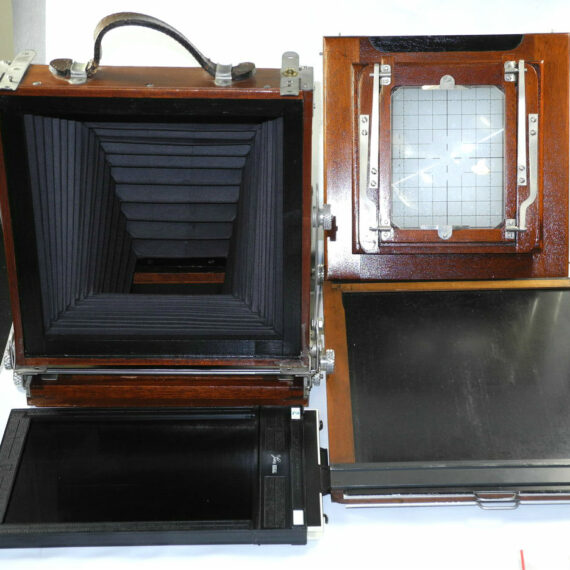 Deardorff  4 x 5 Special Camera with 2 Backs & Schneider 120mm lens & Extra accessories Ex++/M-