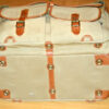 FOGG Latitude Tan & Brown finish camera bag with pouches,inserts & padded strap Ex++