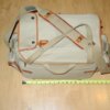 FOGG Latitude Tan & Brown finish camera bag with pouches,inserts & padded strap Ex++