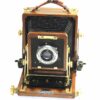 Wista Field 4x5 Wooden camera with 203mm lens and film back Ex+/++