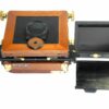 Wista Field 4x5 Wooden camera with 203mm lens and film back Ex+/++