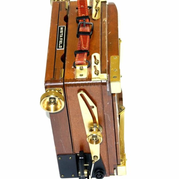 Wista Field 4x5 Wooden camera with 203mm lens and film back Ex+/++