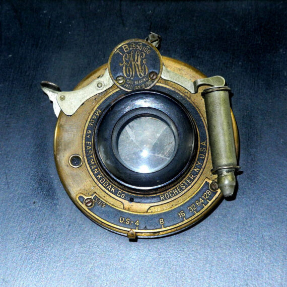 Gundlach 4x5 Wooden camera with lens & backs Ex+