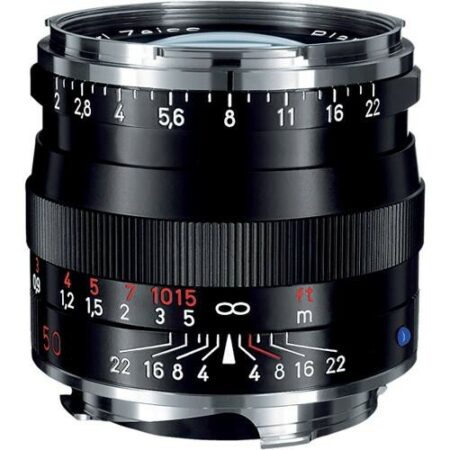 ZEISS  50mm f/2 Planar T* ZM Lens (Black) LN- / Free shipping