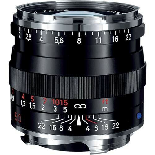 ZEISS  50mm f/2 Planar T* ZM Lens (Black) LN- / Free shipping
