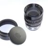 Nikon 8,5cm f1,5 Nikkor-S-C Black Rangefinder "C"lens with hood,caps & finder,case Nice Mint- /sold
