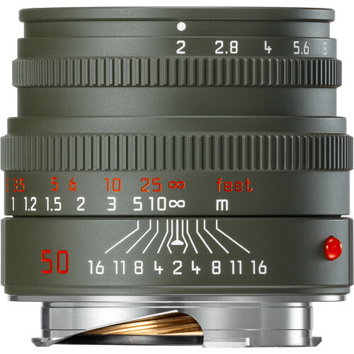 Leica Summicron-M 50mm f/2 Edition 'Safari' Lens Cat #11824 New USA / SOLD out