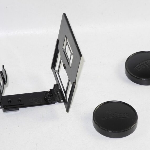 Leica black sport finder RASUK & Leica black caps