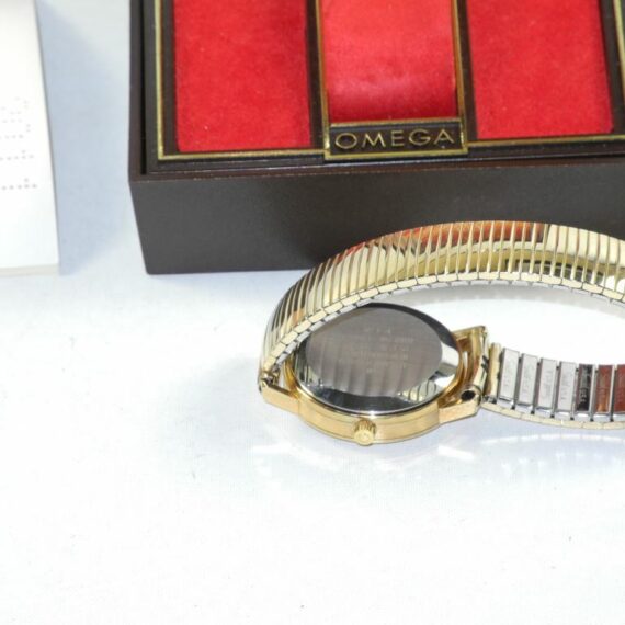 Omega Gold  Automatic Watch in box,manual Mint-
