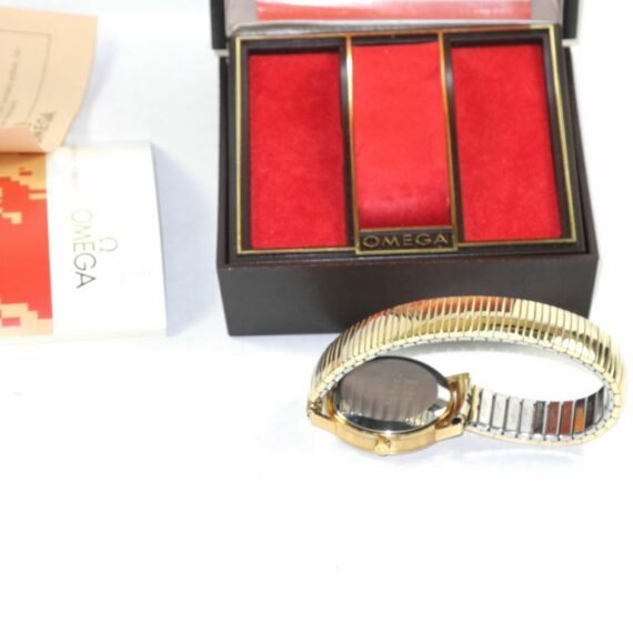 Omega Gold  Automatic Watch in box,manual Mint-