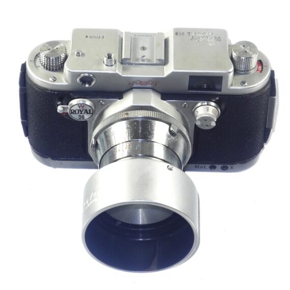 Robot Royal 36B with 75/3,8 Tele-Xenar  Schneider-Kreuznach Lens Ex+/++