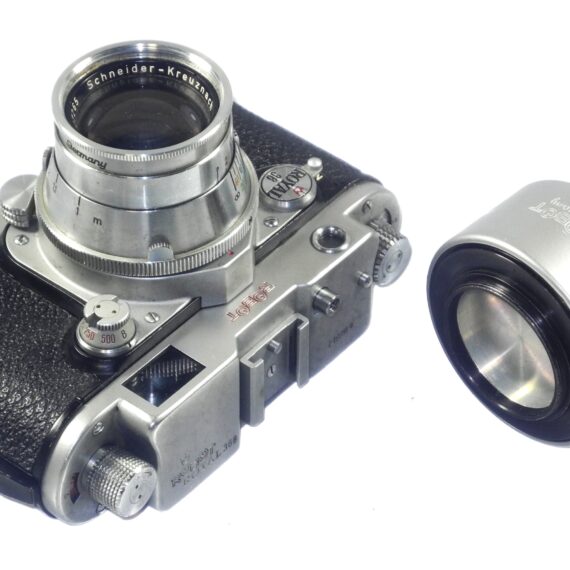 Robot Royal 36B with 75/3,8 Tele-Xenar  Schneider-Kreuznach Lens Ex+/++