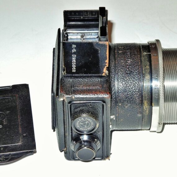 Ernemann Ermanox Plate Camera w 10cm F2 Lens - Nice and Rare camera 4/19