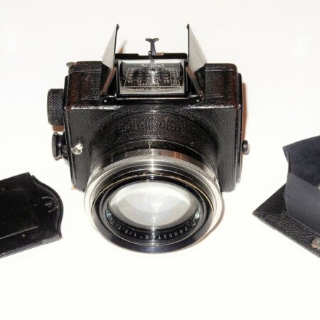 Ernemann Ermanox Plate Camera w 10cm F2 Lens - Nice and Rare camera 4/19