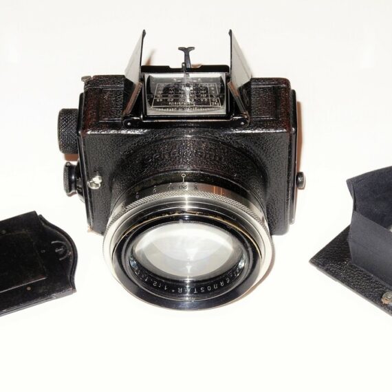 Ernemann Ermanox Plate Camera w 10cm F2 Lens - Nice and Rare camera 4/19