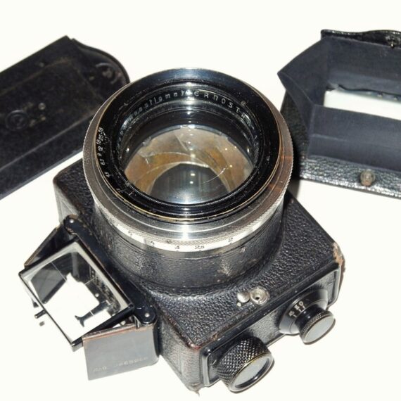 Ernemann Ermanox Plate Camera w 10cm F2 Lens - Nice and Rare camera 4/19