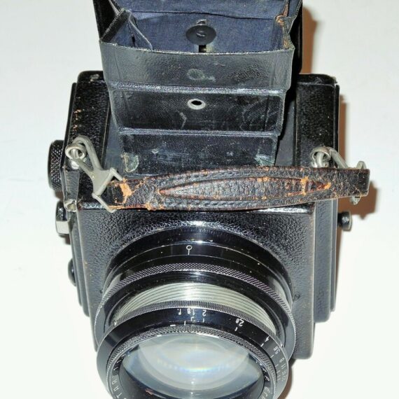 Ernemann Ermanox Reflex camera With 10,5cm F1,8 Ernostar Anastigmat Lens Rare Nice camera / SOLD