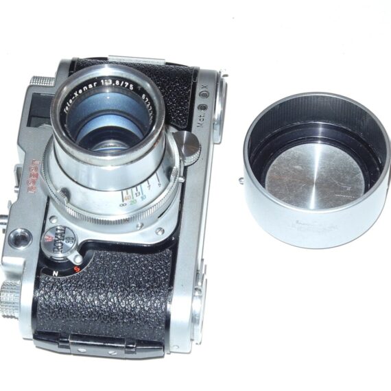 Robot Royal 36B with 75/3,8 Tele-Xenar  Schneider-Kreuznach Lens Ex+/++