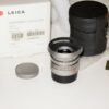 Leica 35/2 Summicron-M Asph. Titanium Cat # 11609 With Box,Hood,Caps,Case LN- / SOLD