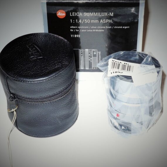 Leica 50/1,4 Summilux-M Asph Chrome (E46) Cat #11892 LN/ Free shipping (USA)