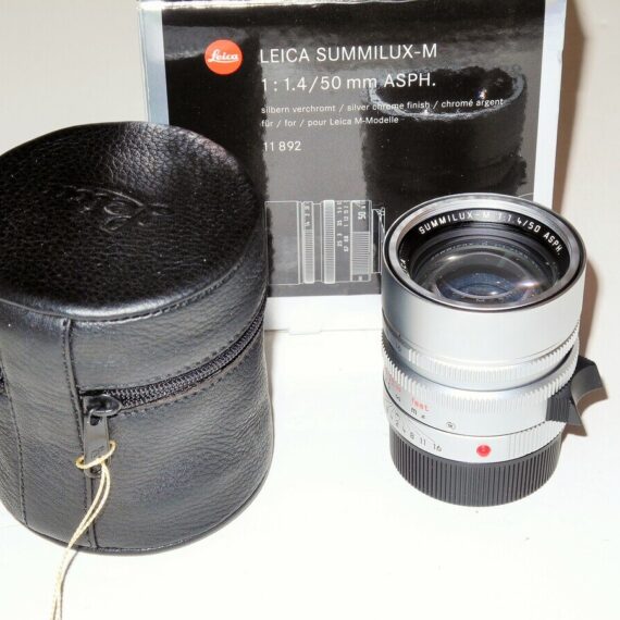 Leica 50/1,4 Summilux-M Asph Chrome (E46) Cat #11892 LN/ Free shipping (USA)