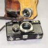 Contax I black paint camera with  50/3,5 Tessar & original case Nice Ex+ / Free shipping (USA)