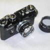 Nikon SP black paint camera with Nikon 5cm f1,4mm lens with case,hood and caps NICE & RARE ! Call or email for price