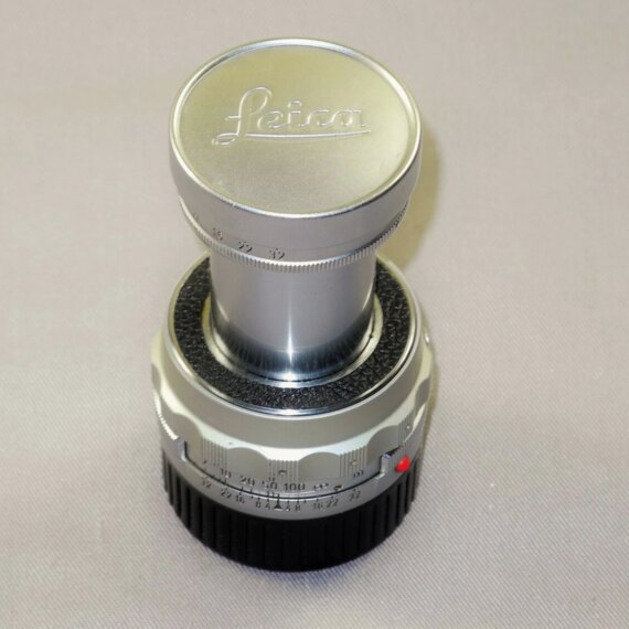 Leica 90/4 Elmar-M Col. Ex+