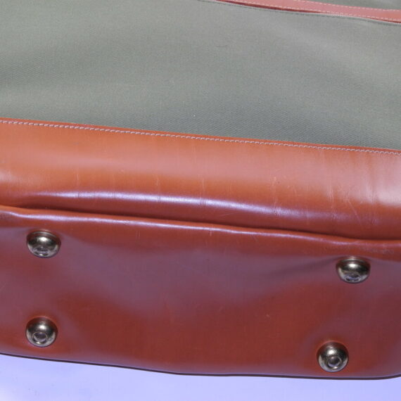 Billingham Photo Eventer Notebook Computer & Camera Bag, Green  & Tan Ex++/M- SOLD