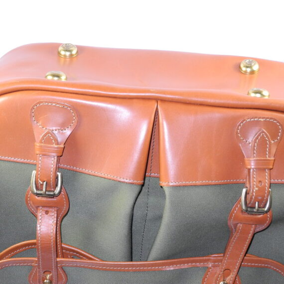 Billingham Photo Eventer Notebook Computer & Camera Bag, Green  & Tan Ex++/M- SOLD