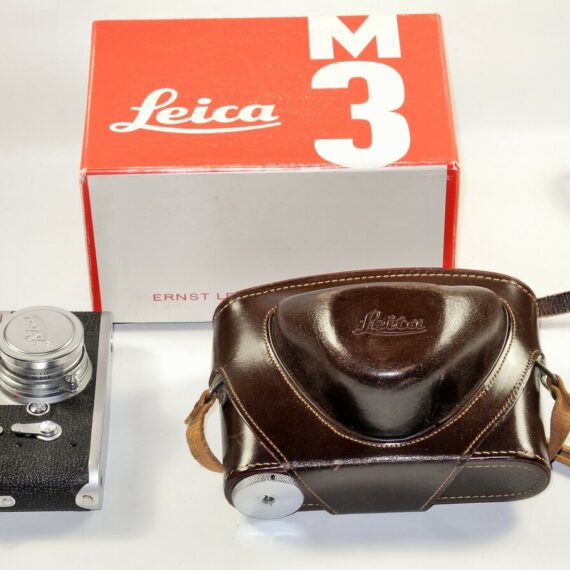 Leica M3 First Type Camera (1954) With Matching Leica 50mm f2 Summicron Lens, Very EARLY ORIGINAL Leica camera Set!! SOLD