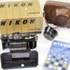 Nikon S2 Original black camera set W/ 50mm black lens Original box,case,manual,hood,caps Ex++ RARE /SOLD